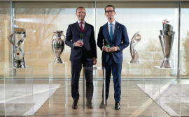 CARLSBERG GROUP ОТМЕЧАЕТ ВОЗВРАЩЕНИЕ В СОРЕВНОВАНИЯ СБОРНЫХ УЕФА, ПОДПИСАВ НОВОЕ ДОЛГОСРОЧНОЕ ПАРТНЕРСТВО